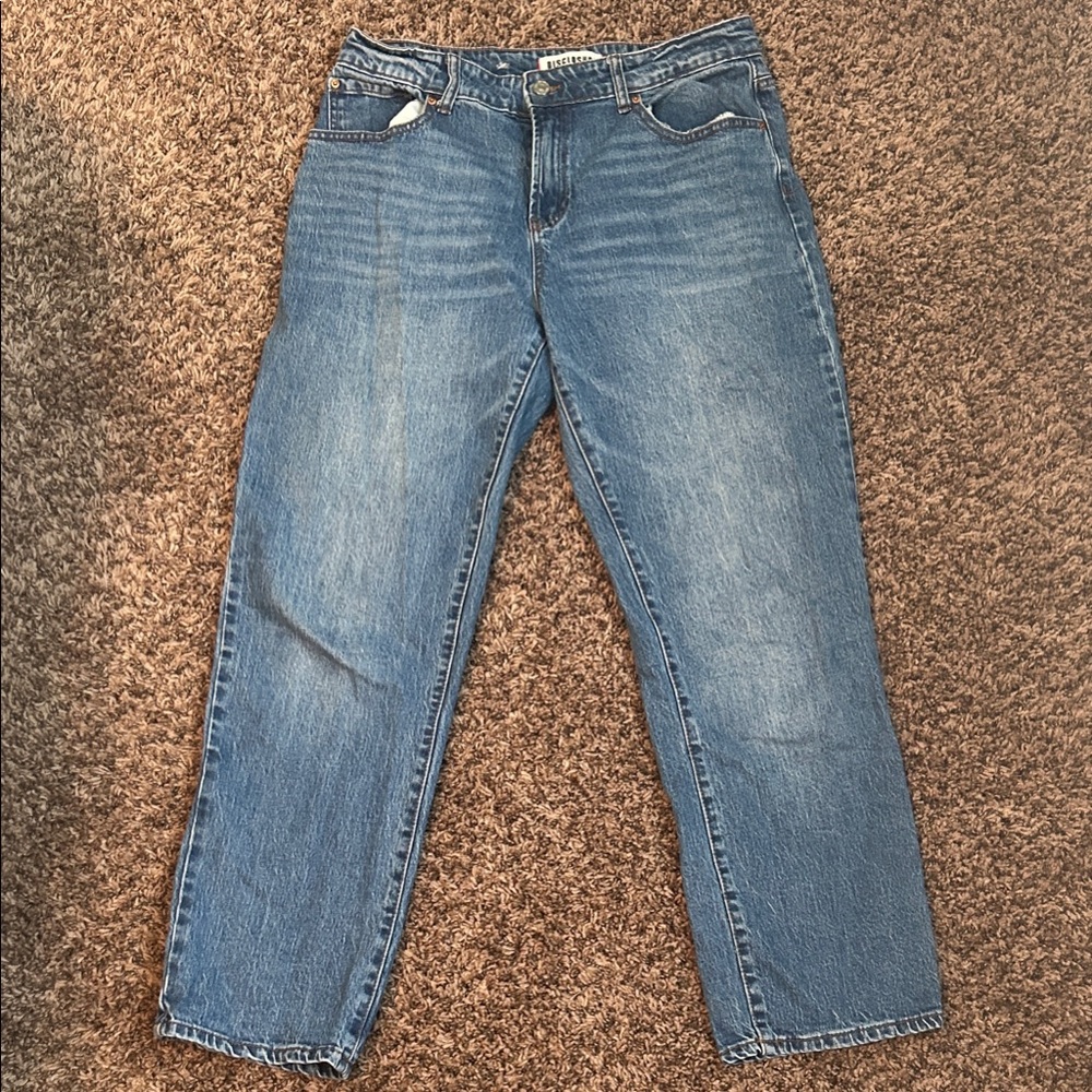 Classic Blue Straight Leg Jeans